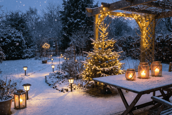 Gartenbeleuchtung im Winter: Norbert Seeger über Solarlichter, Kerzen und LED-Ideen