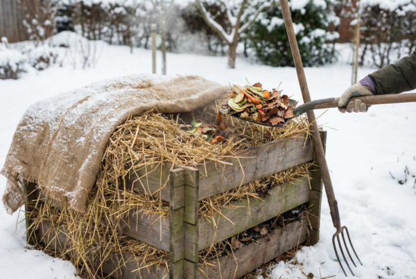 Kompost im Winter aktiv halten – praktische Tricks von Norbert Seeger